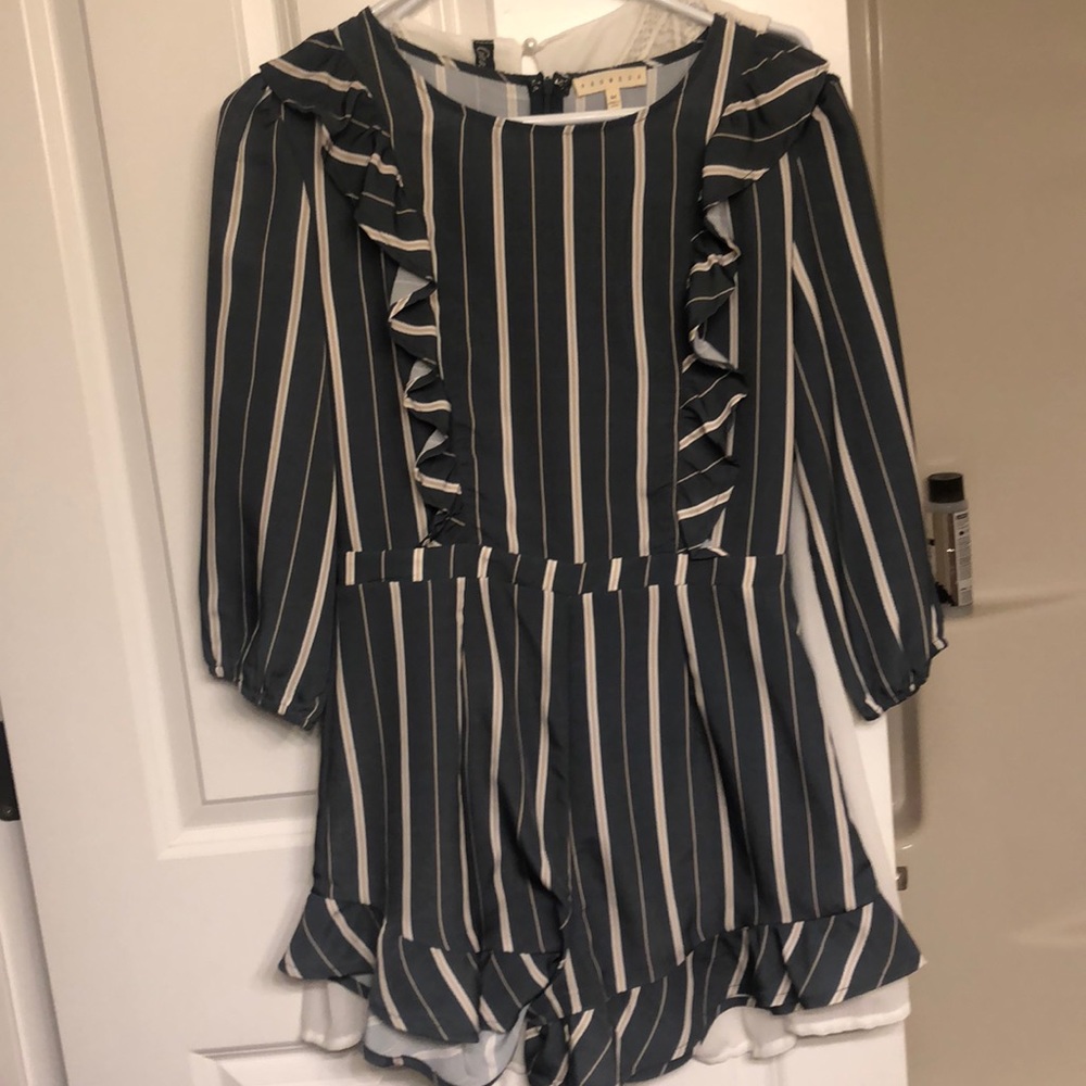 Striped Romper!